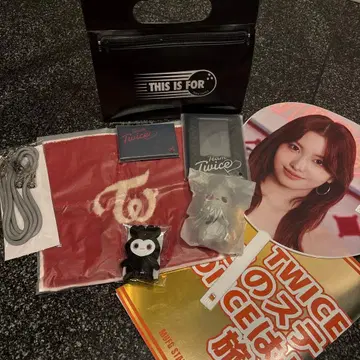 TWICE THIS IS FOR 업그레이드 티켓 오리지널 굿즈