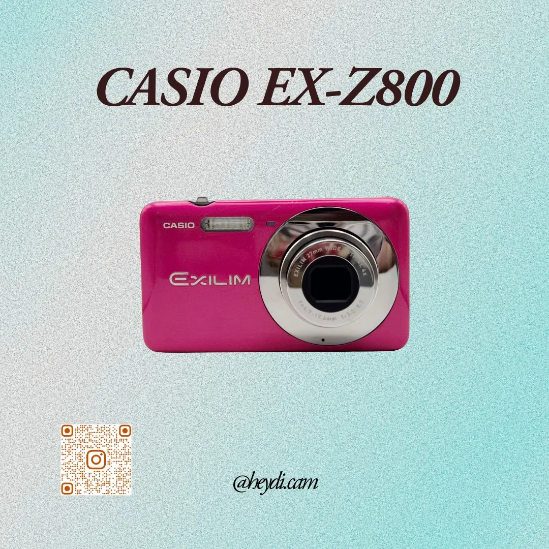 지팔이 >> 카시오 엑슬림 z800 Casio Exilim EX-Z800 핑크