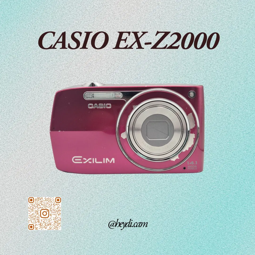 (로제, 모카, 아일릿) 카시오 엑슬림 z2000 로즈핑크