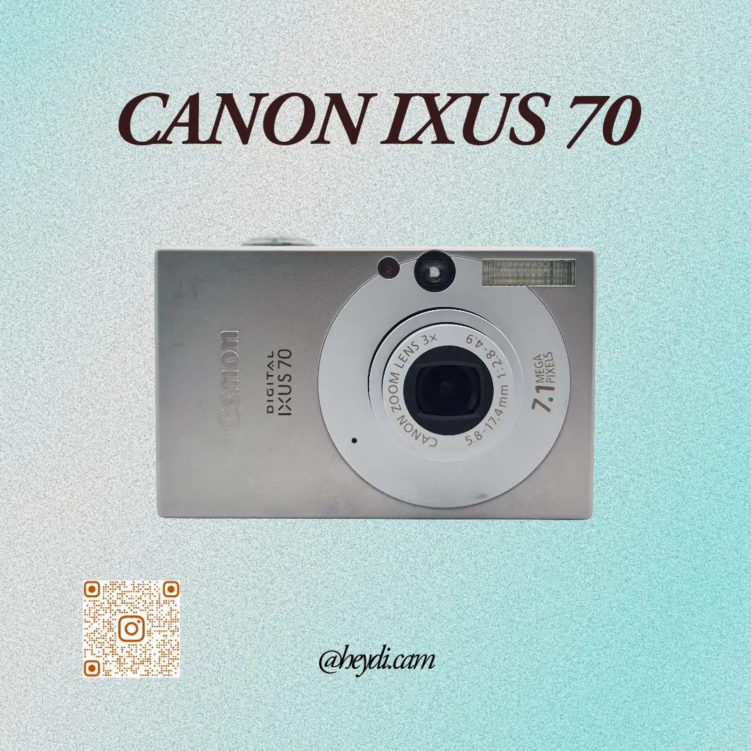 (강민경 아이브 리즈 은채) 캐논 ixus70실버 (SD1000, IXY10)