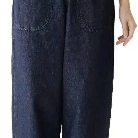 단톤 데님 이지 팬츠