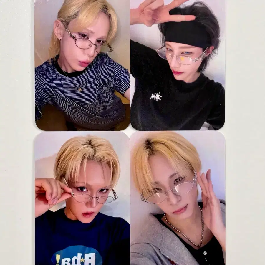[Set of 4] XLOV 엑스러브 포토카드 미공포 포카 POB 시크 Photocard POCA RUI WUMUTI HYUN HARU 루이 우무티 현 하루