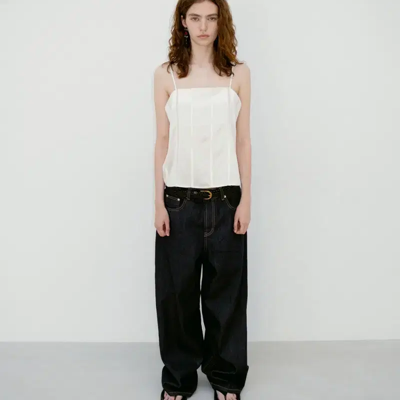 리본빛 ribbonbit selve denim (M/1회 착용)
