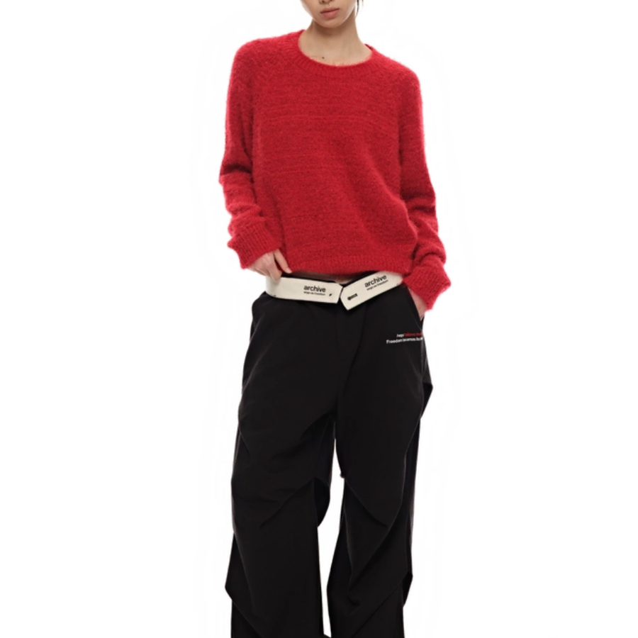 AEGO 이고프리덤랩 nip arch 2-way pants 블랙 코튼 팬츠