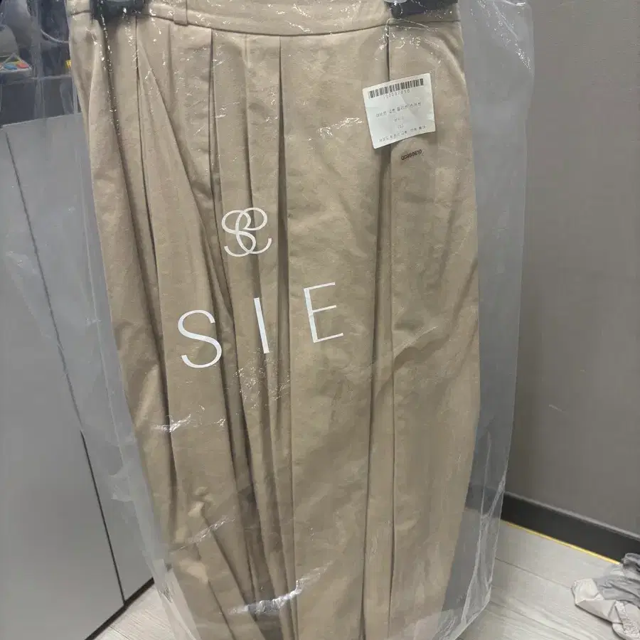 SIE 시에 아네트 코튼 스커트 베이지 S