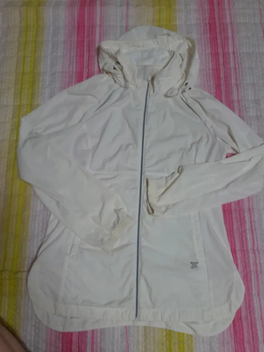 JDX 바람막이 흰색 95