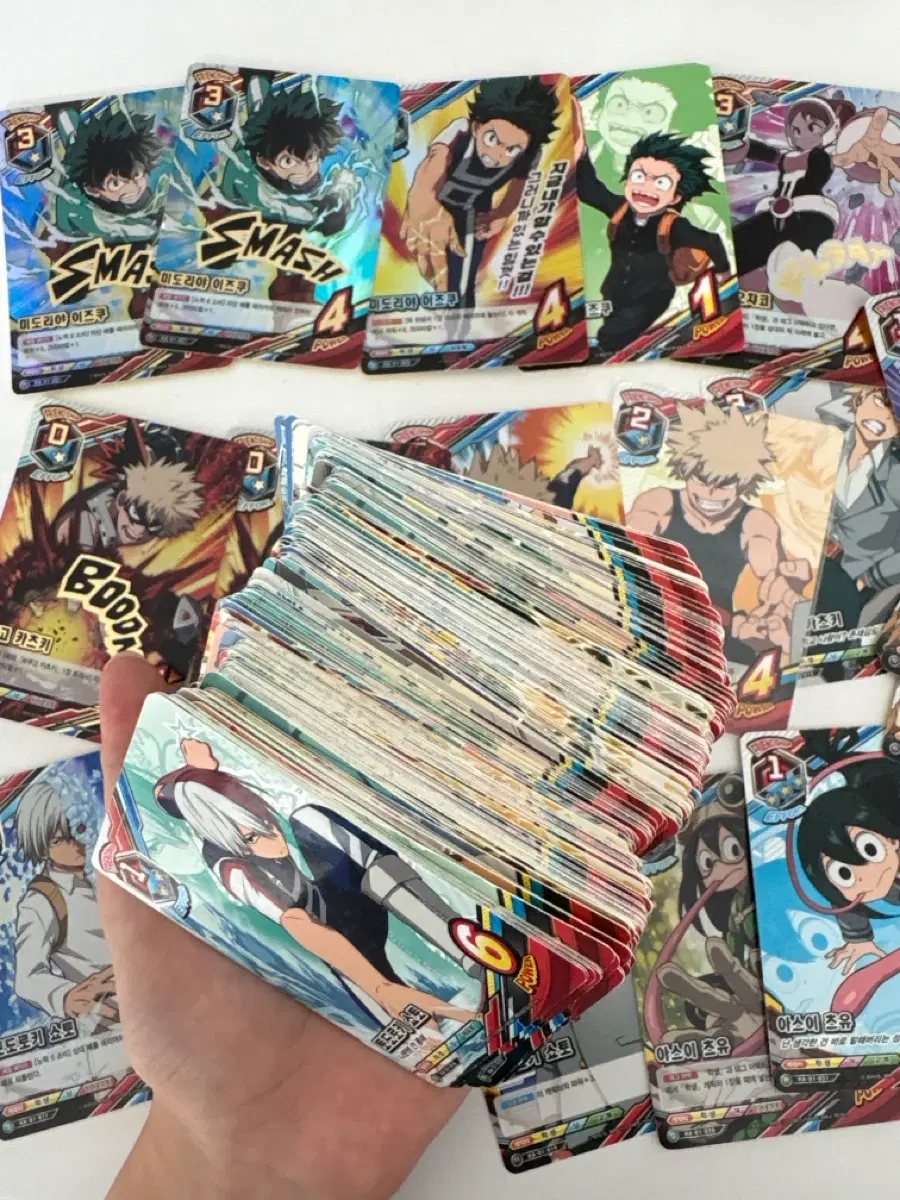 나히아 히로아카 나의 히어로 아카데미아 tcg 카드 157장 일괄 처분