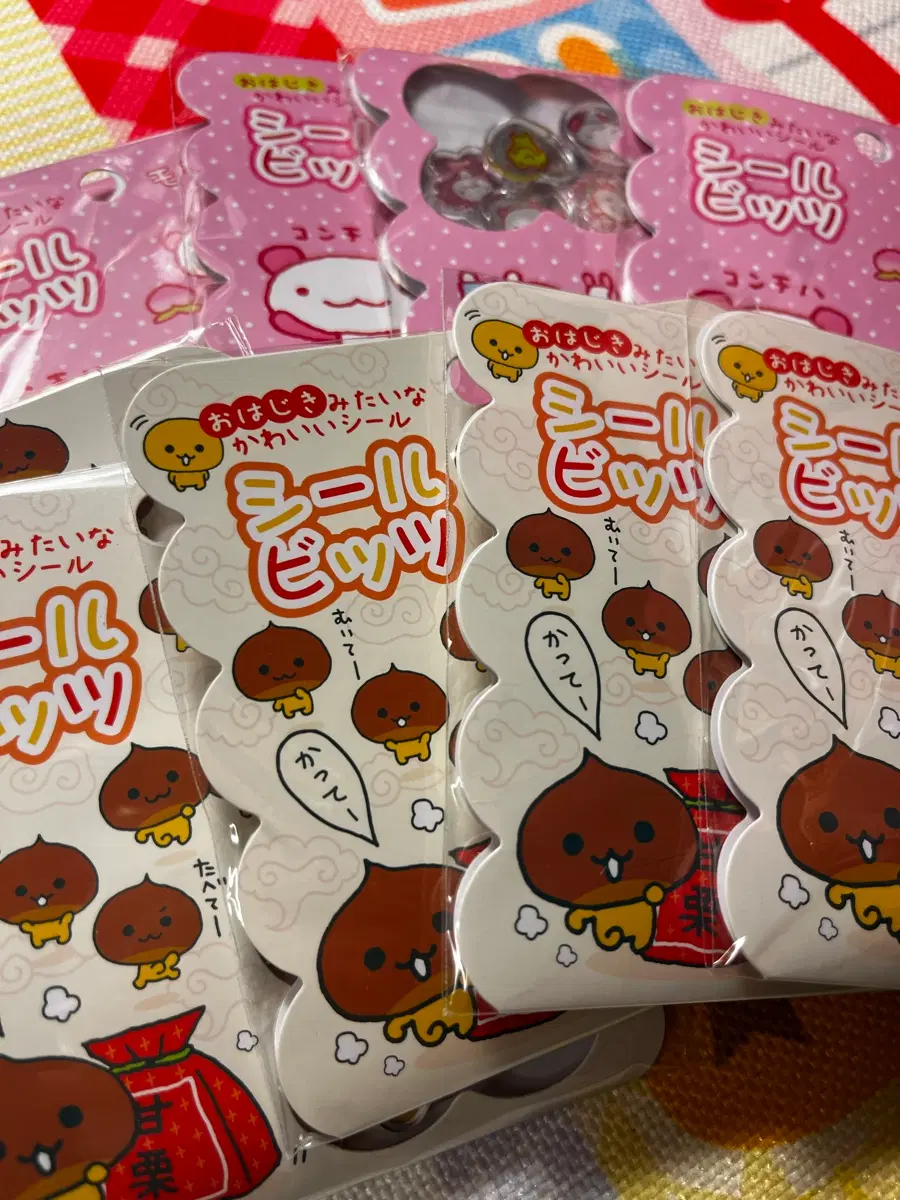 산엑스 모모판다 아마구리짱 유리알 스티커