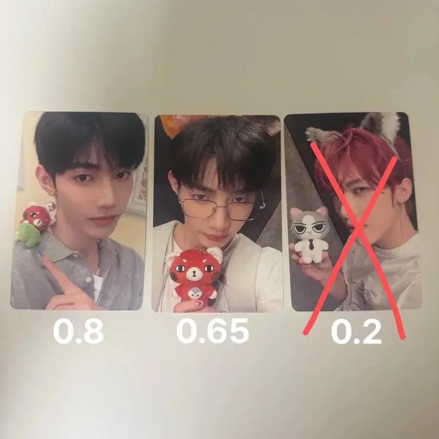 앤더블 앤버스 팝업 5만원 모니터 포카 장하오 리키