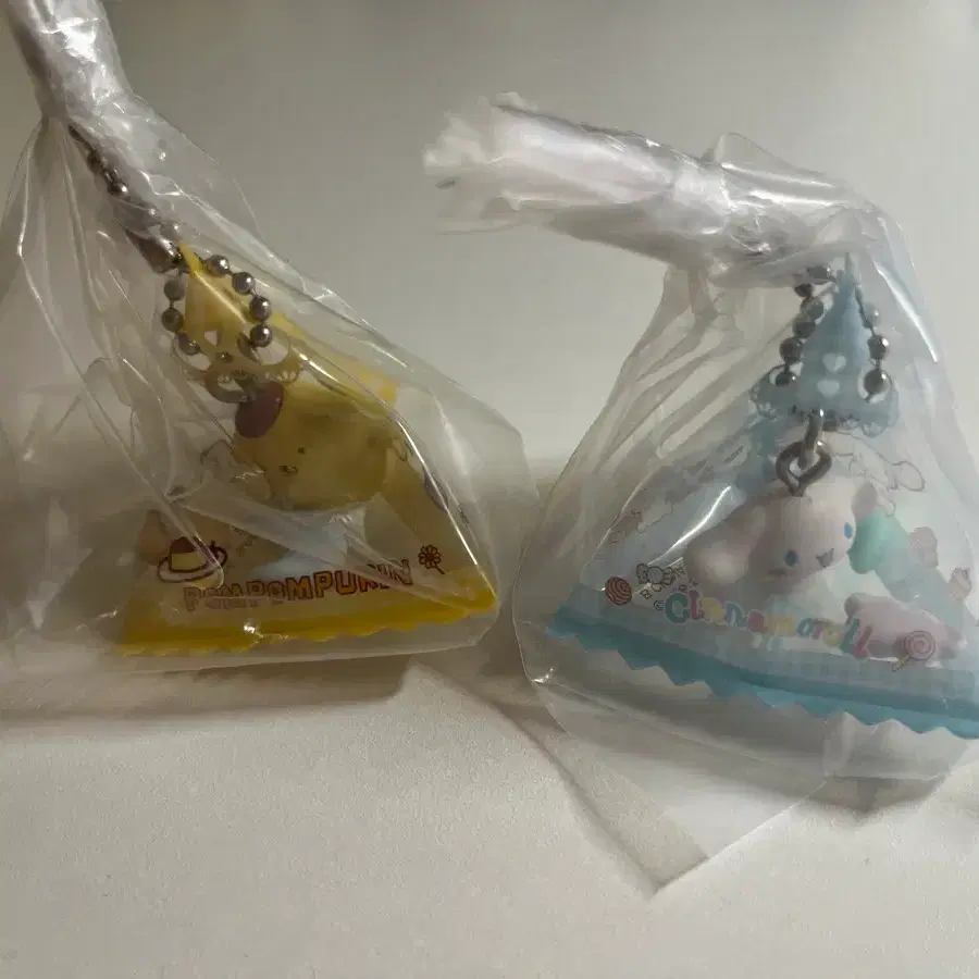 산리오 샤카샤카 테트라챰 테트라참 가챠 키링 시나모롤 폼폼푸린 폼푸