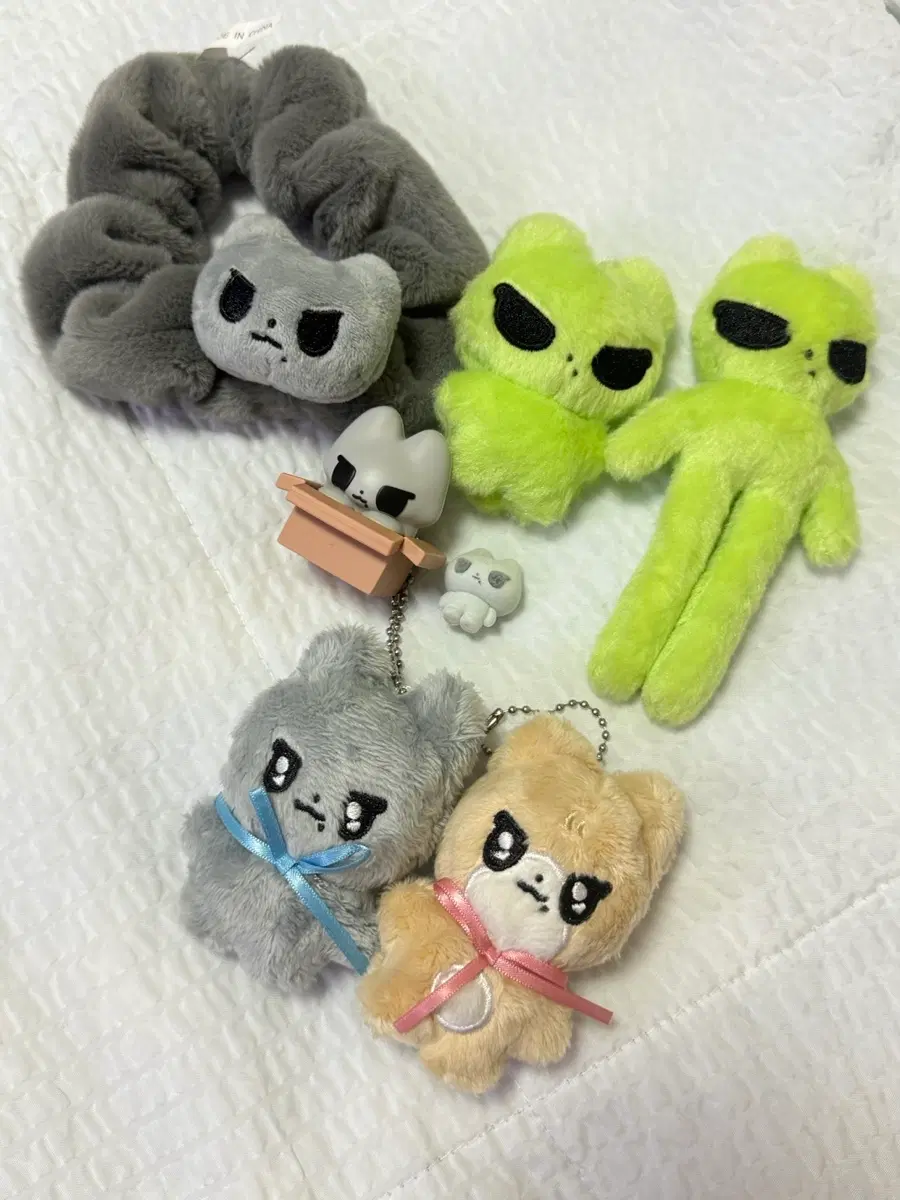 에스파 카리나 찌먕이 헤어슈슈 usb 플로키 인형
