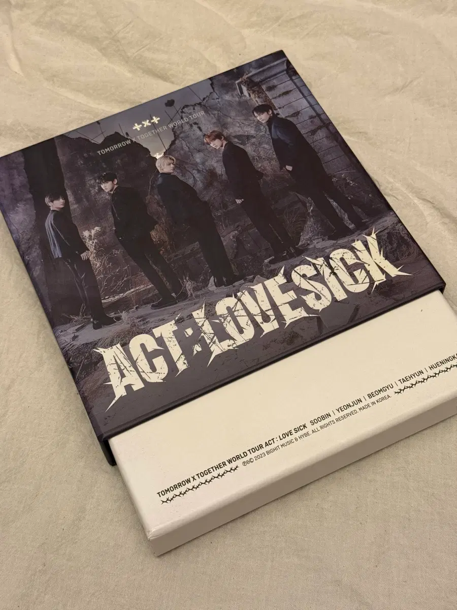 투바투 TXT ACT LOVE SICK 럽식콘 IN SEOUL DVD