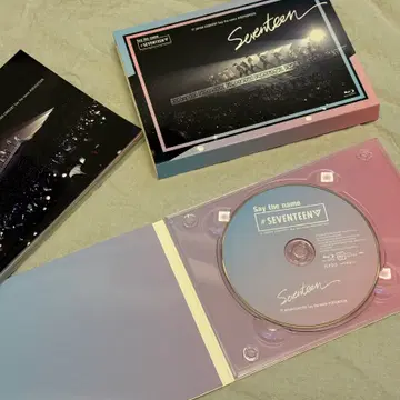 세븐틴 Say the name 일본 콘서트 블루레이 Blu-ray 포토북 | 음반