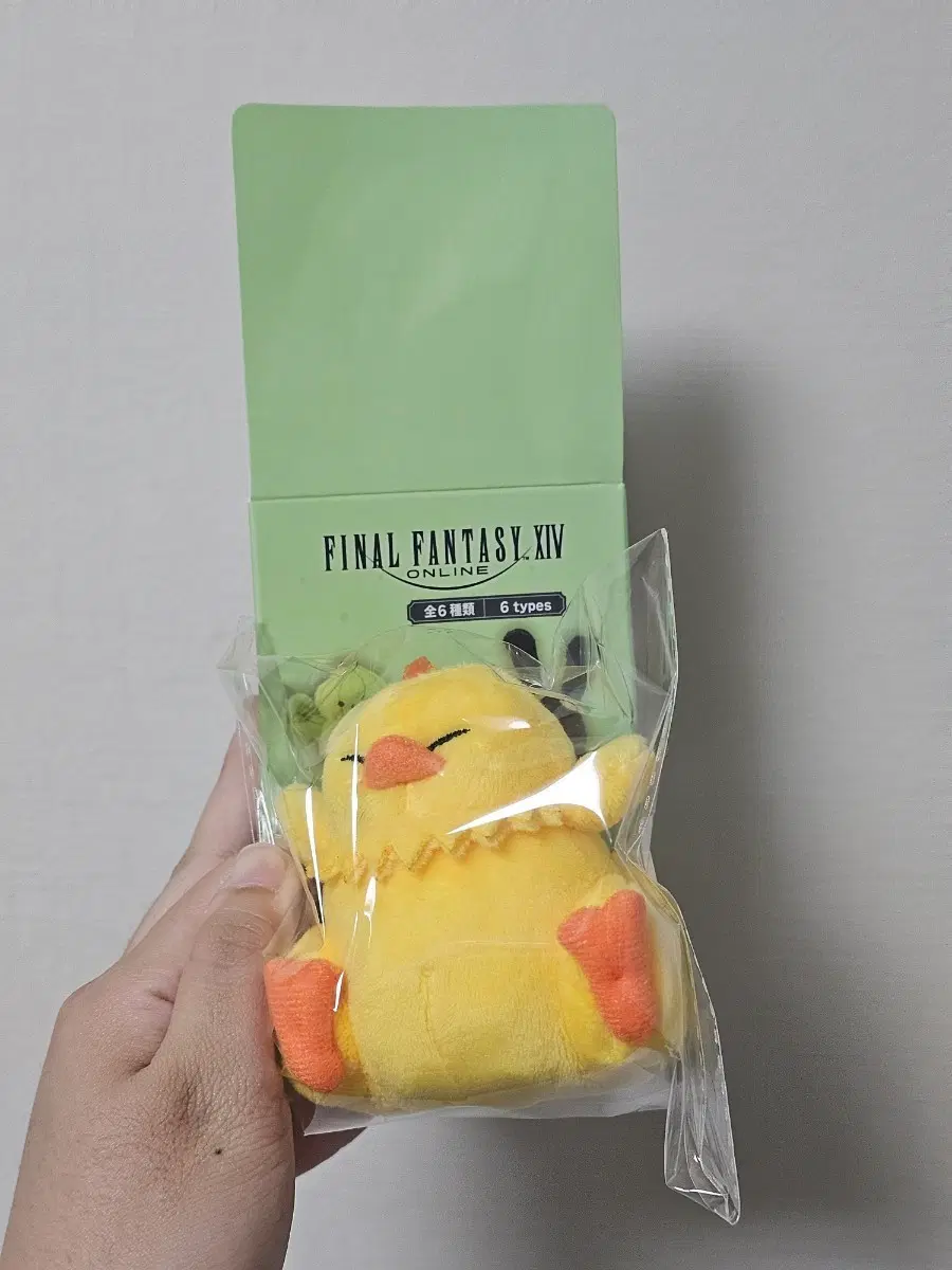 파이널 판타지 14 뚱보 초코보(뚱코보) 손가락인형