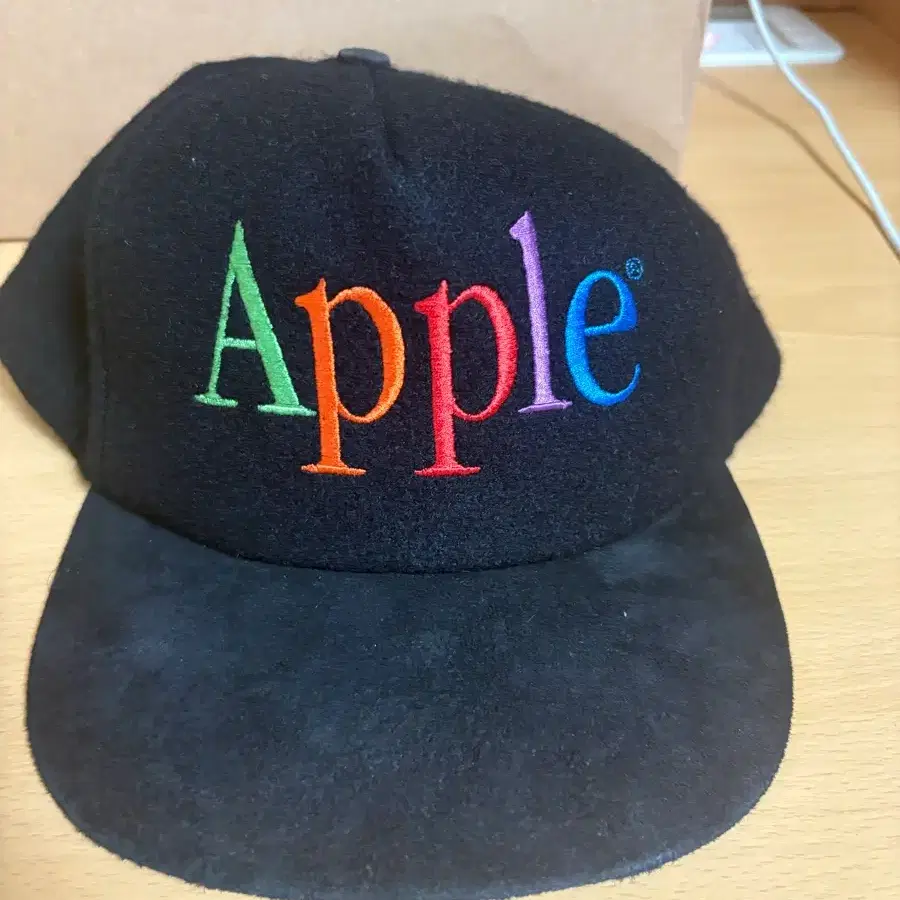 90s 빈티지 애플 볼캡