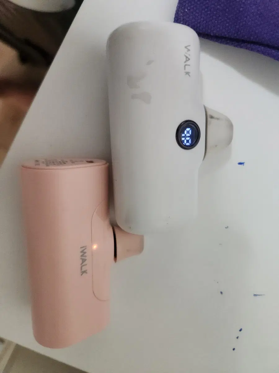 아이워크 보조배터리 핑크 아이폰 6핀