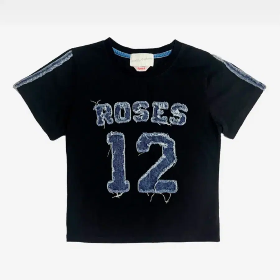 2000아카이브스 DENIM & ROSES T (BLACK)