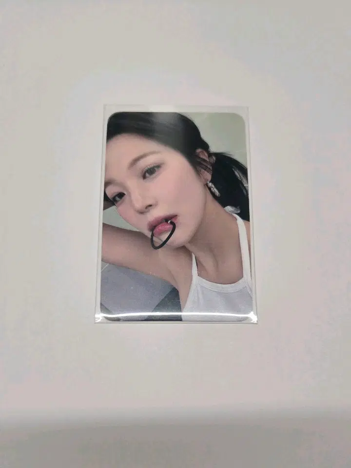 프로미스나인 백지헌 디어마이뮤즈 머묶 포카
