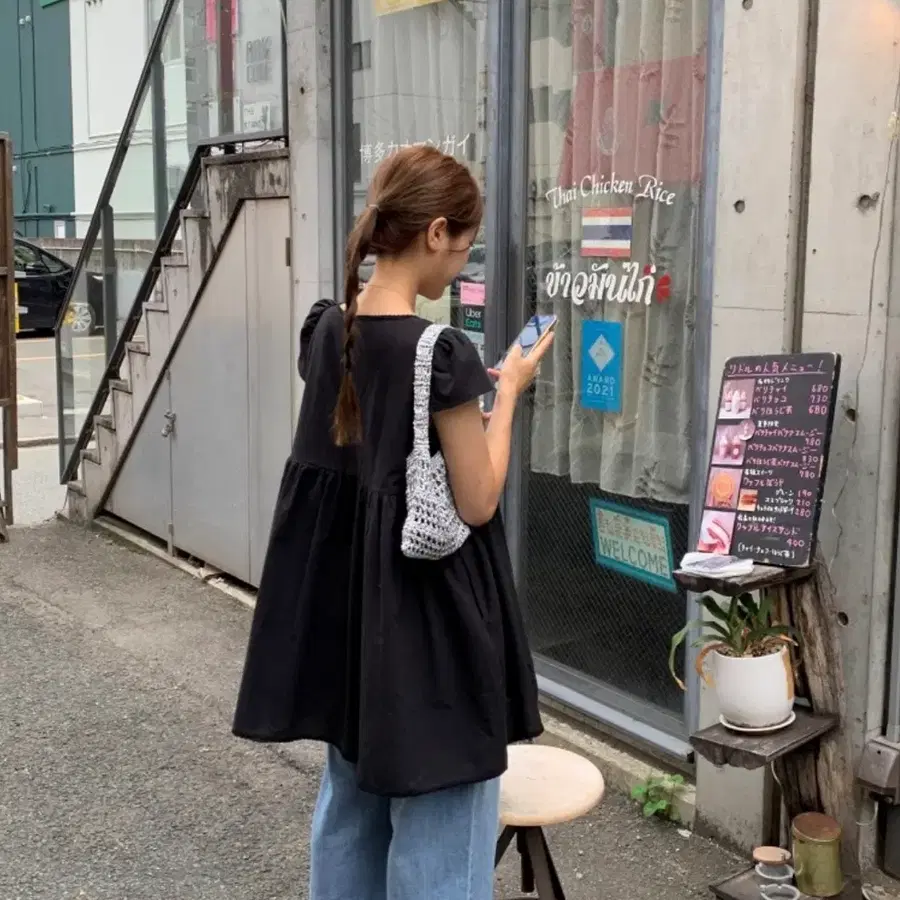 그랑블룸 버드 미니 레이어드 원피스