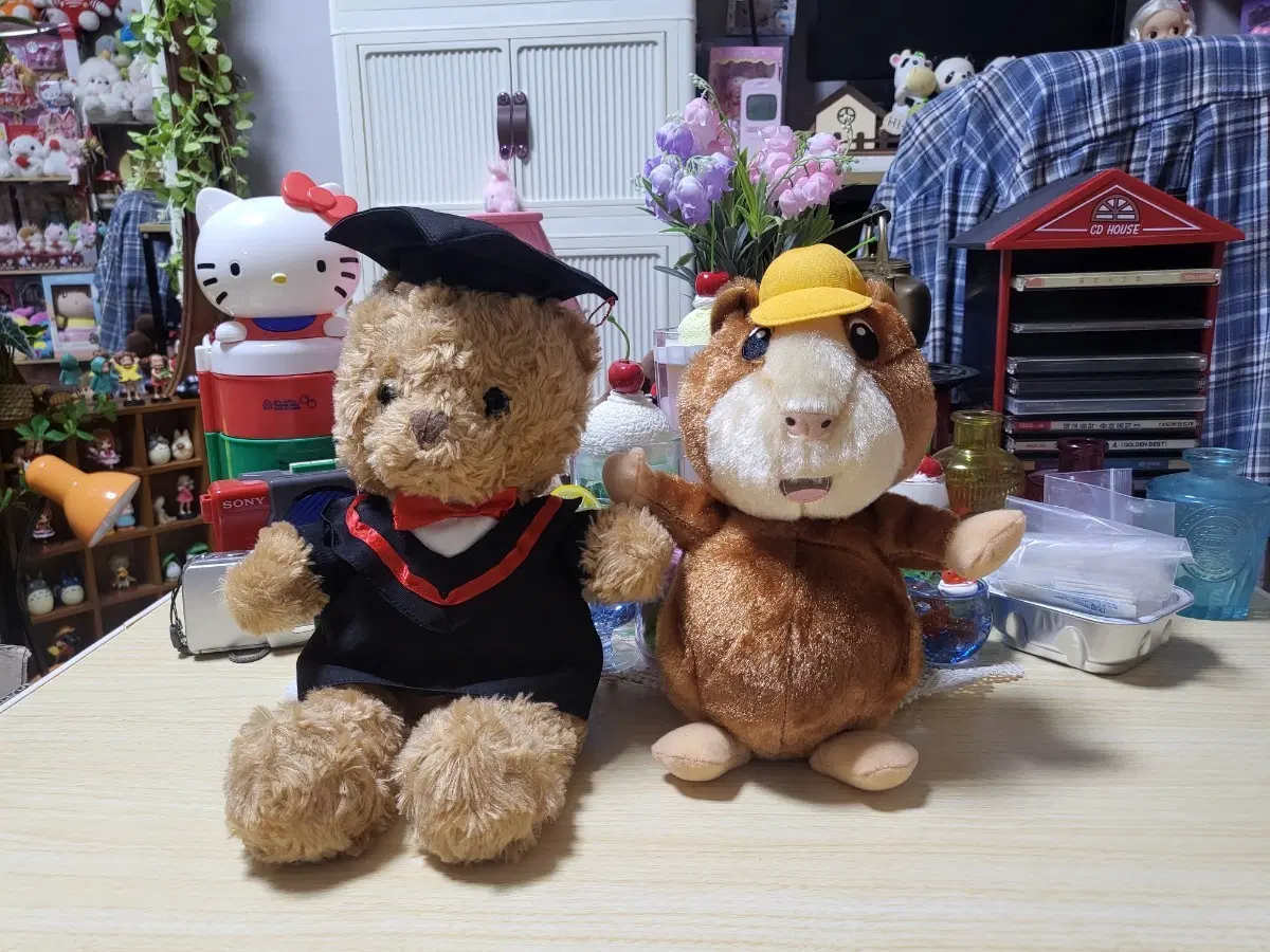 빈티지 인형 일괄 곰인형 비버 세트 택포