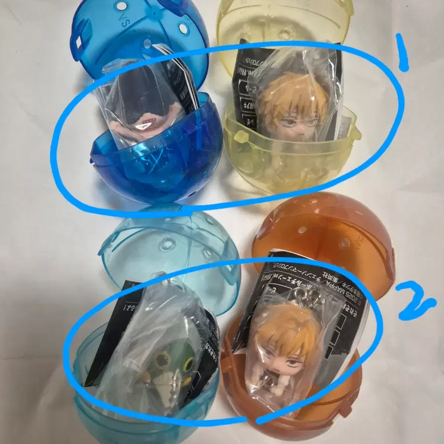 체인소맨 대롱 가챠