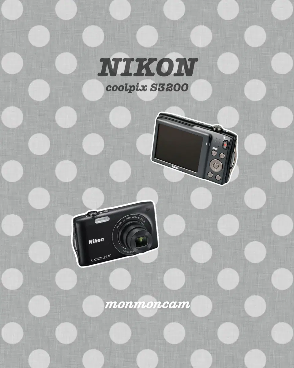 [희소템] 니콘 쿨픽스 s3200 블랙 디카 coolpix