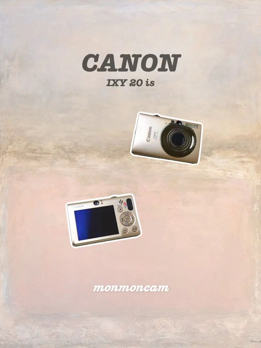 캐논 익시 20 is 골드 디카 (=익서스80) Canon ixy