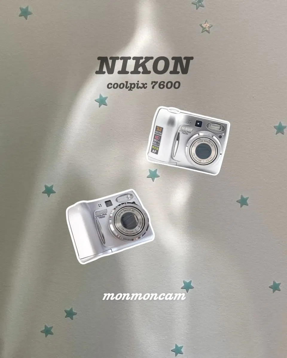 니콘 쿨픽스 7600 실버 디카 nikon coolpix