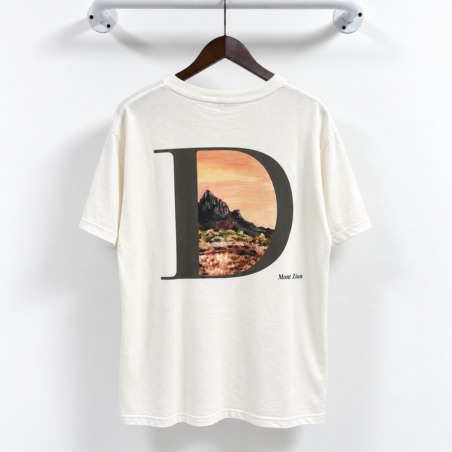 디올 X 잭 케루악 D 로고 반팔 L