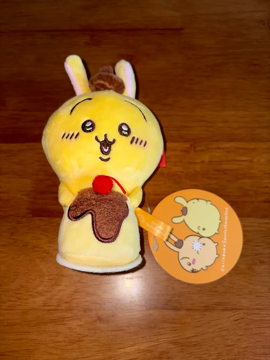 치이카와 우사기 폼폼푸린 콜라보 푸딩인형