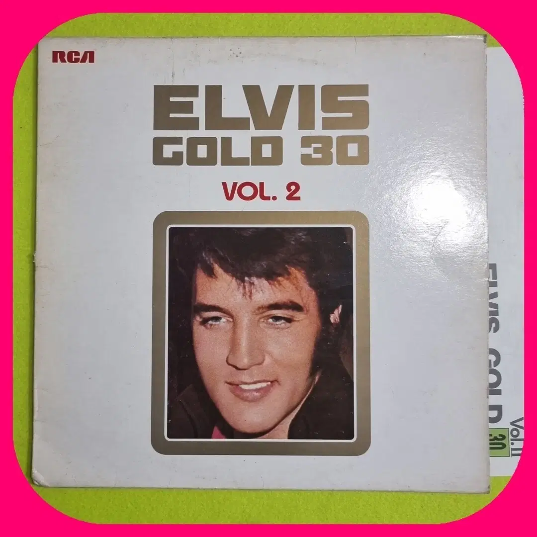 엘비스 프레슬리 ELVIS GOLD 30 VOL. 2 LP.NM-/NM