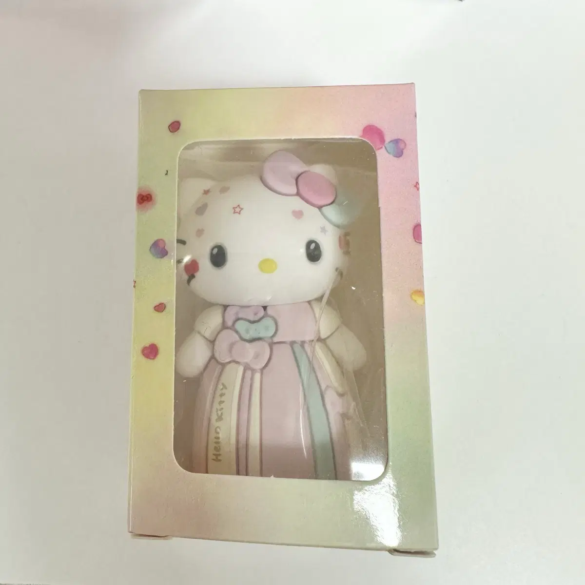 (새상품) 산리오 키티 모노쿠로 생일 클로젯 50주년 한복 피규어