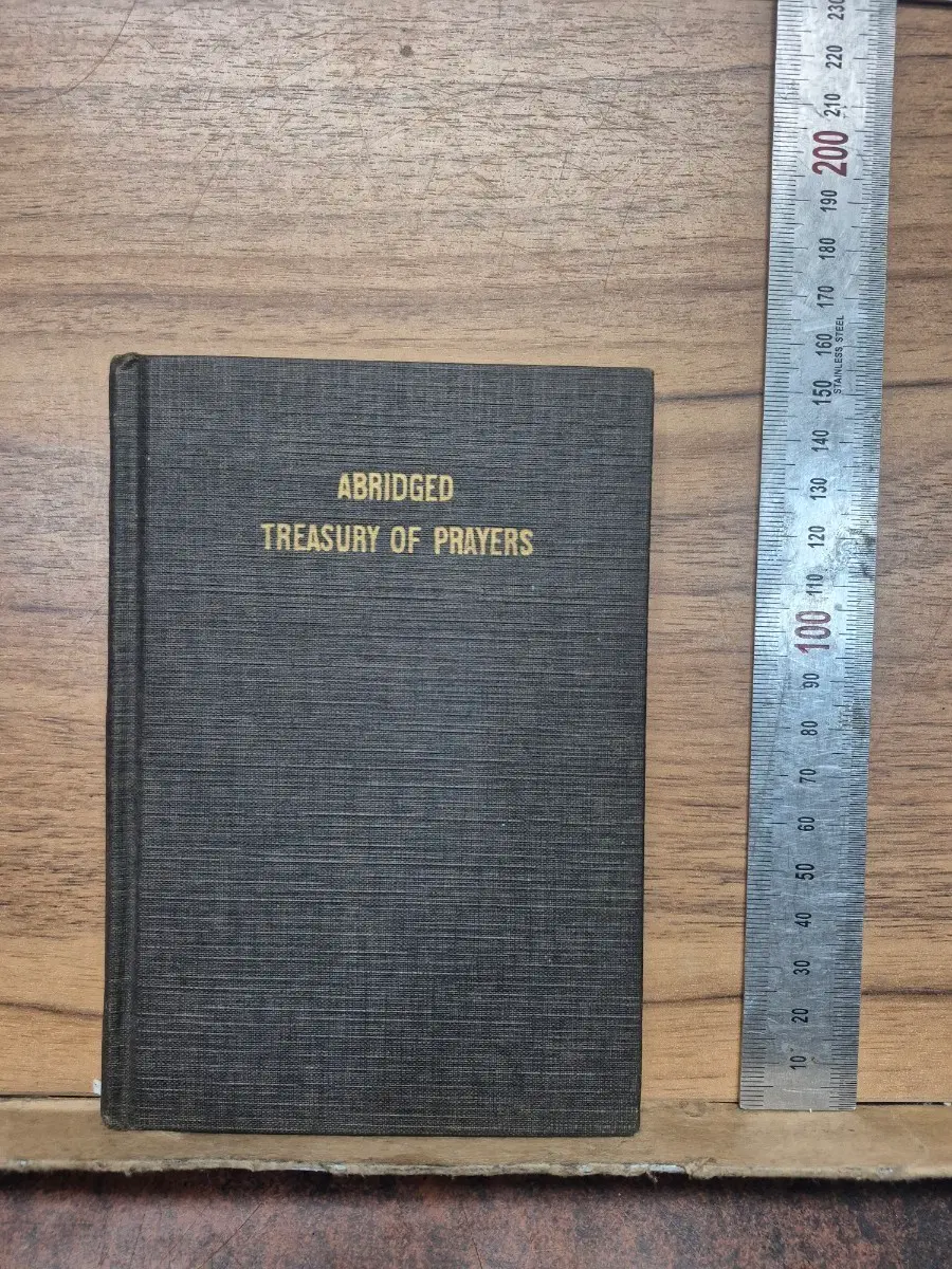 1930년 Abridged Treasury of Prayers 흑색 양장본 독일어 기도서