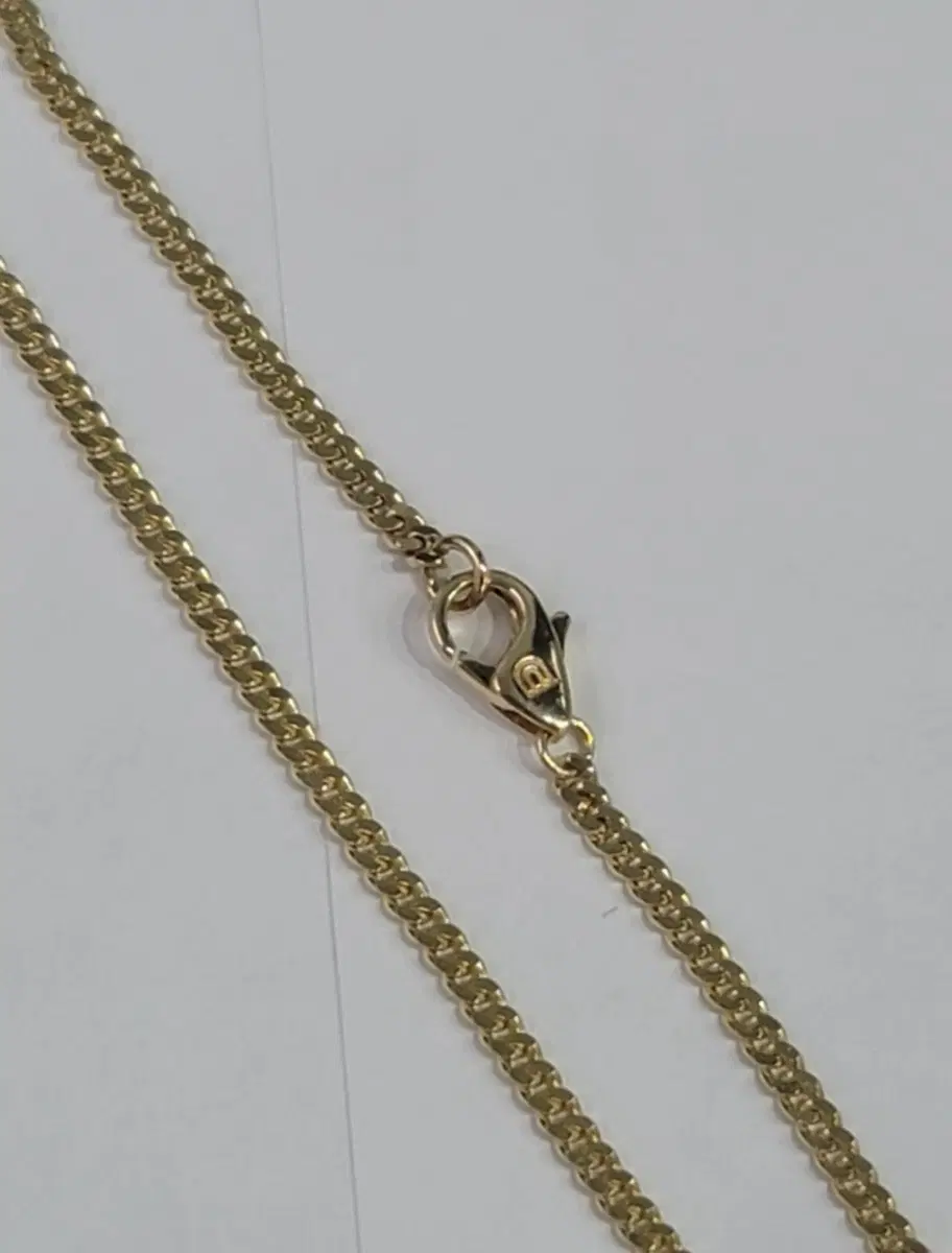 18k 커브체인 팔찌 (폭2.12mm)