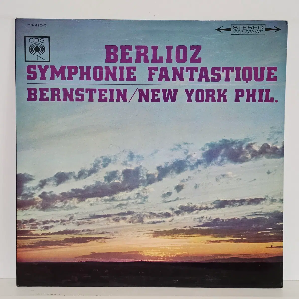 레나드 번스타인 - 환상 교향곡(Symphonie Fantastique, Op. 14) LP