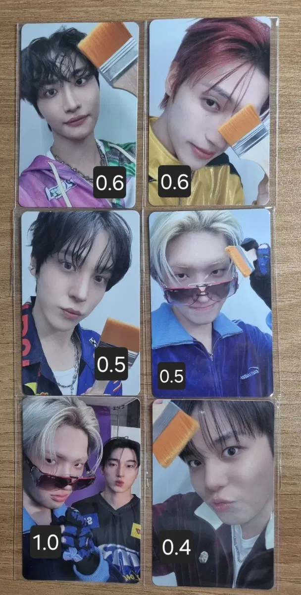에이티즈 애니티즈 인 컬러 포카