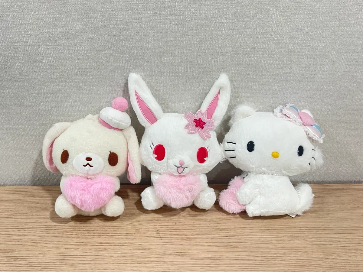 산리오 헤이세이 시리즈 슈가바니즈 쥬얼펫 챠미키티 누이인형
