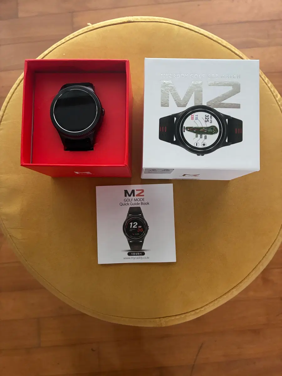 마이캐디 m2 스마트 골프워치 (새상품)