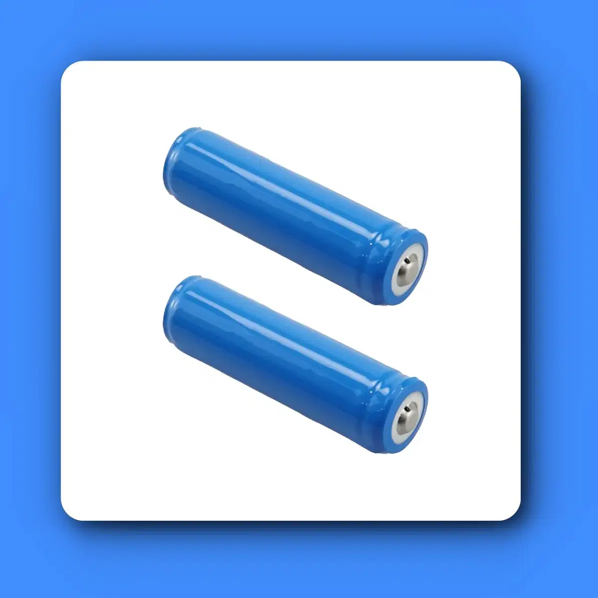 [딜러직판가/새상품]14500 충전지 3.7V 800mAh 리튬이온 AA 배터리 2개입