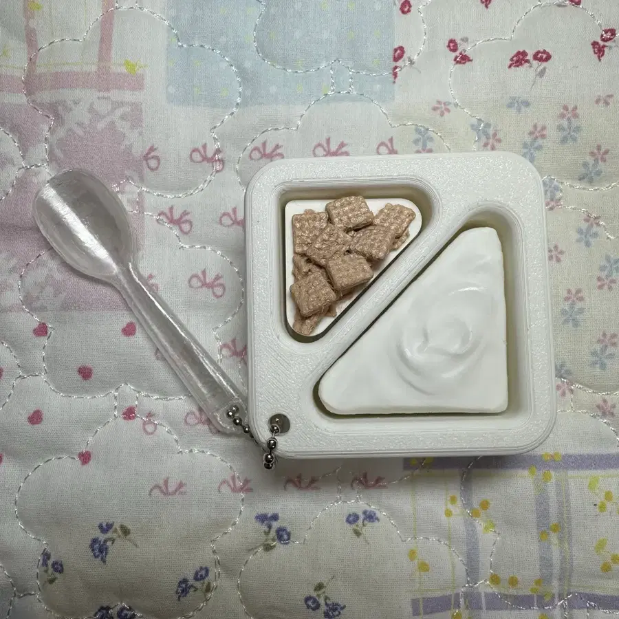 눜 NOOK 토핑 요거트 클리커 클릭커 키캡 키링 세트