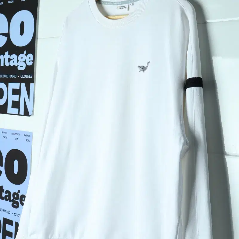 (2XL-3XL) 내셔널지오그래픽 맨투맨 티셔츠 화이트-H38939