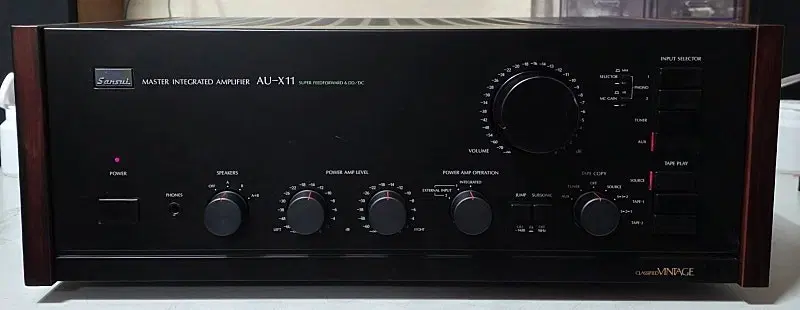 산수이 AU-X11 인티앰프 민트급본문 기타 기능