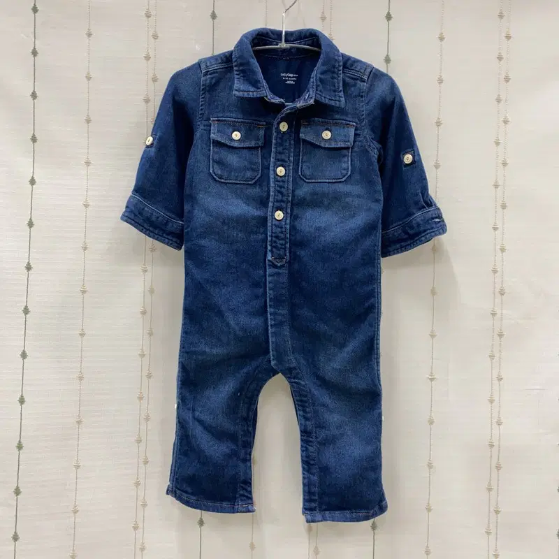 갭 GAP 키즈 데님 점프수트 6-12M B00002