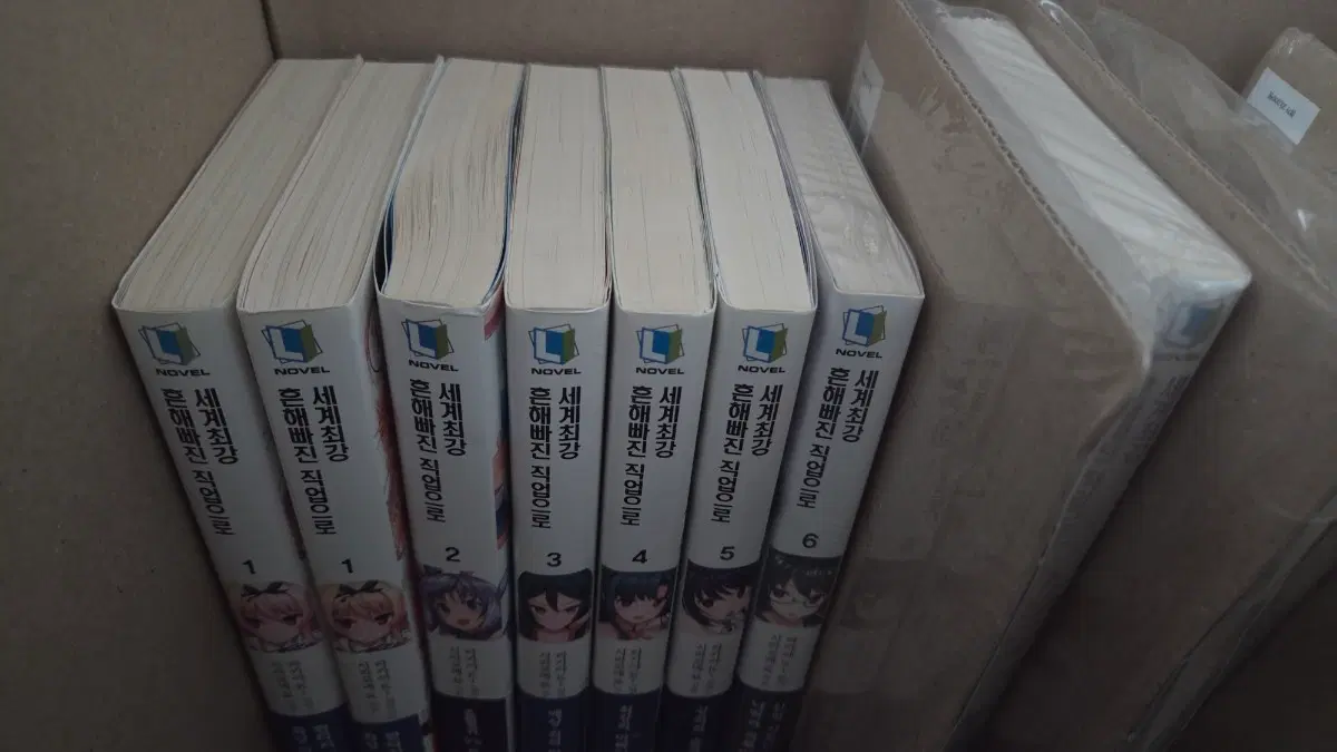 흔해빠진 직업으로 세계최강 라노벨 만화책