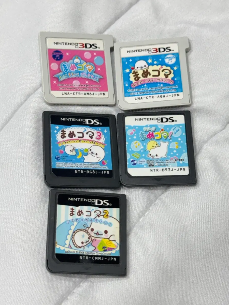 닌텐도 3DS DS 마메고마 게임 소프트 5종 세트판매