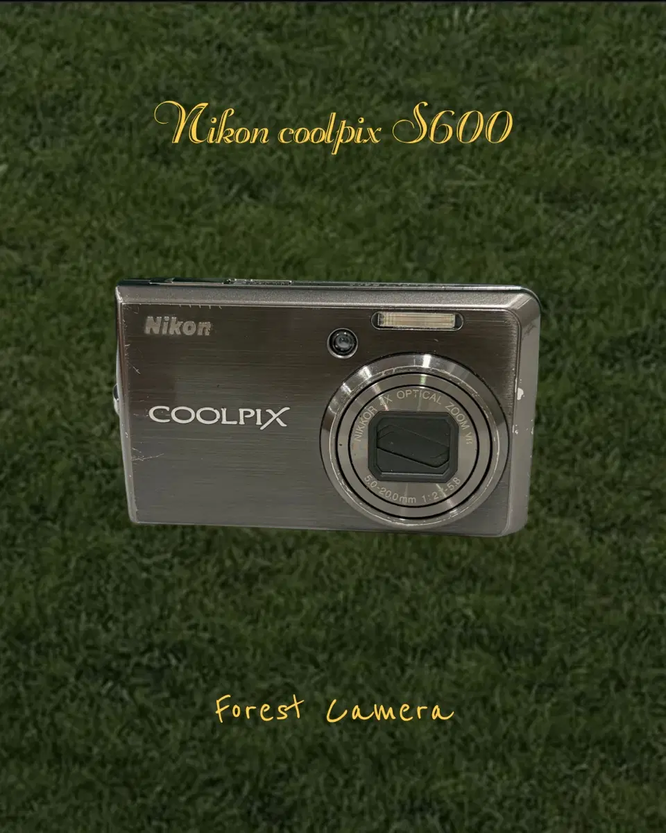 니콘 쿨픽스 S600 디지털카메라 빈티지디카