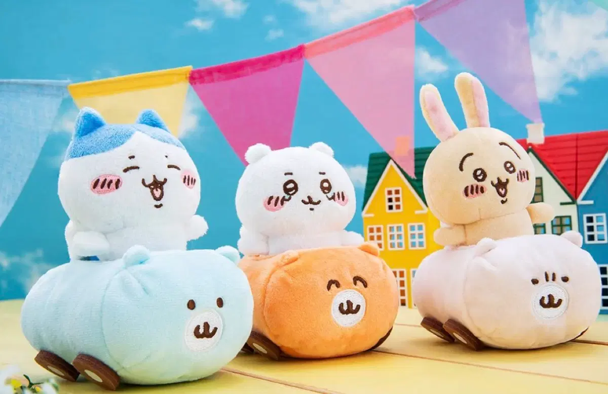 치이카와 드라이브 붕붕 하치와레 마스코트 미개봉