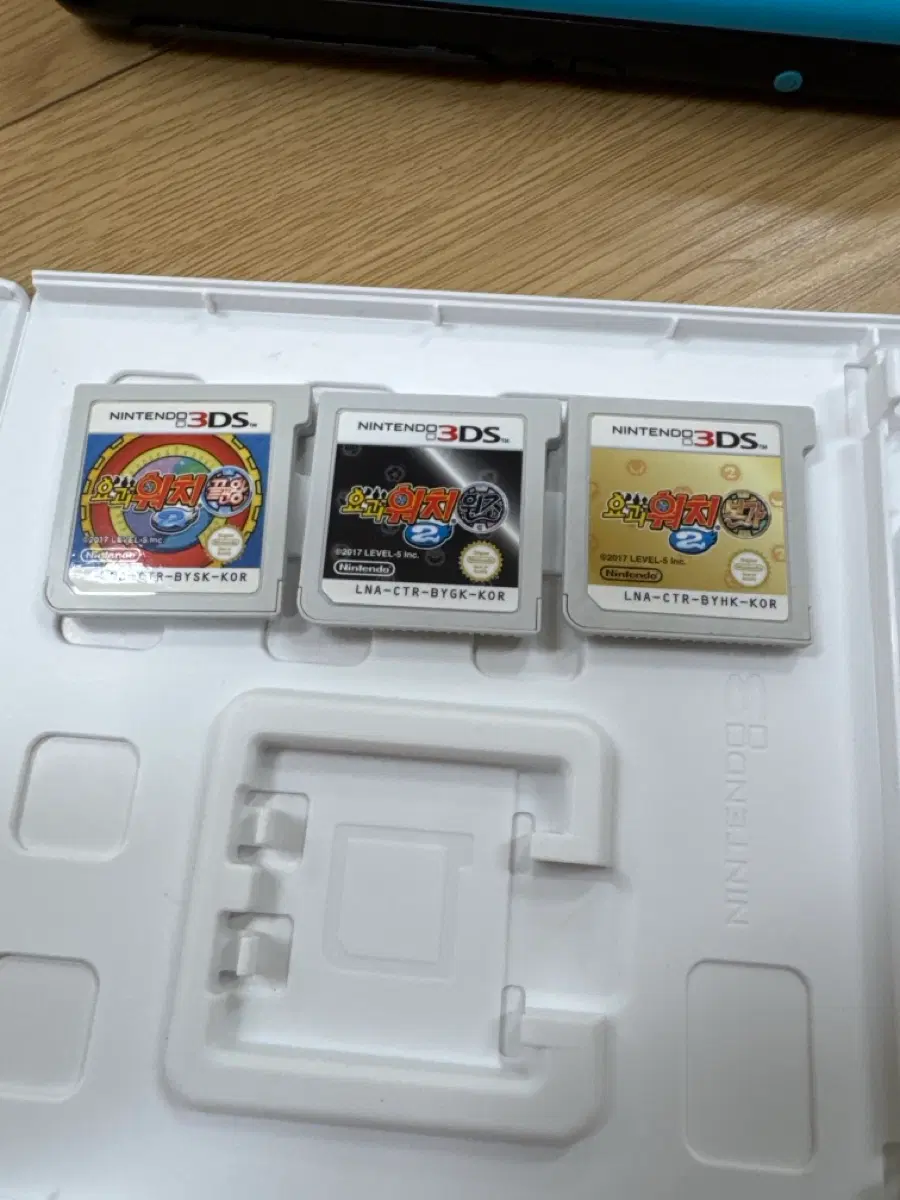 닌텐도 3ds 요괴워치 원조 본가 끝판왕 칩 3개
