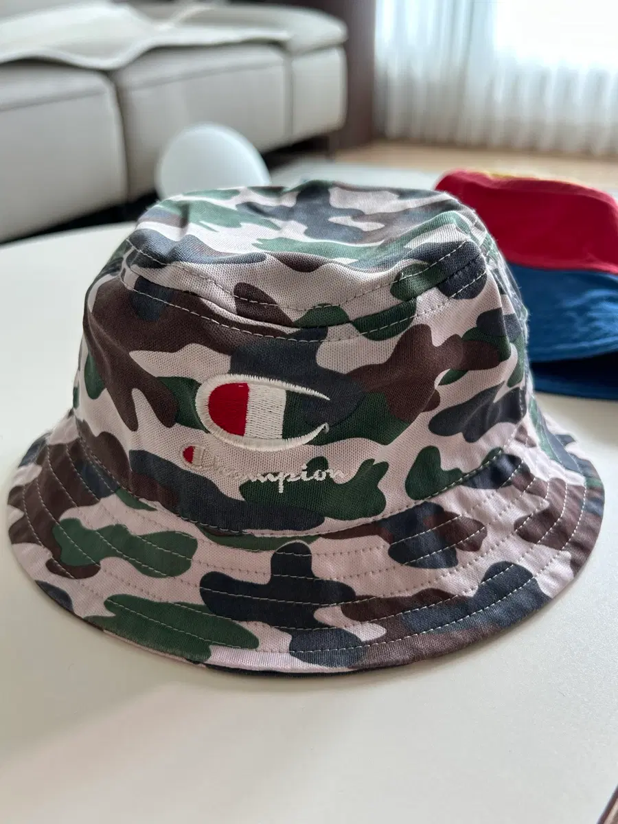 챔피온 키즈 유아 모자 아기 모자 버킷햇
