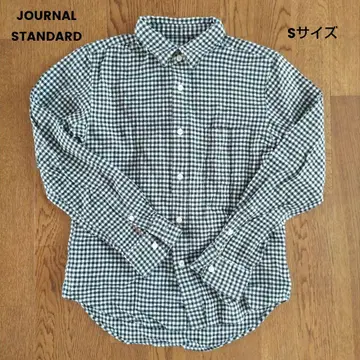 [ JOURNAL STANDARD ] 체크 셔츠 S 사이즈 코튼